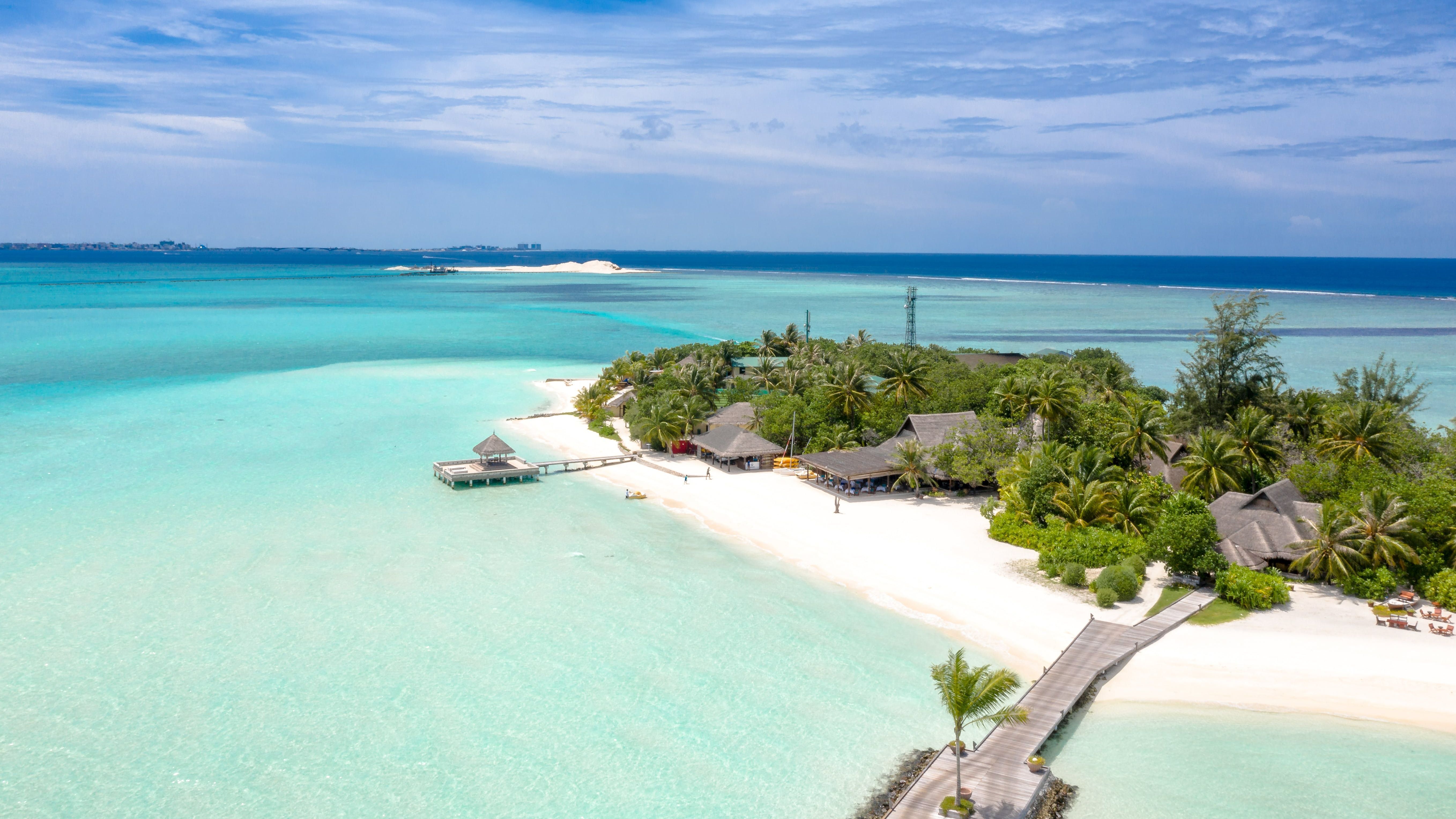 Isla privada en el Caribe