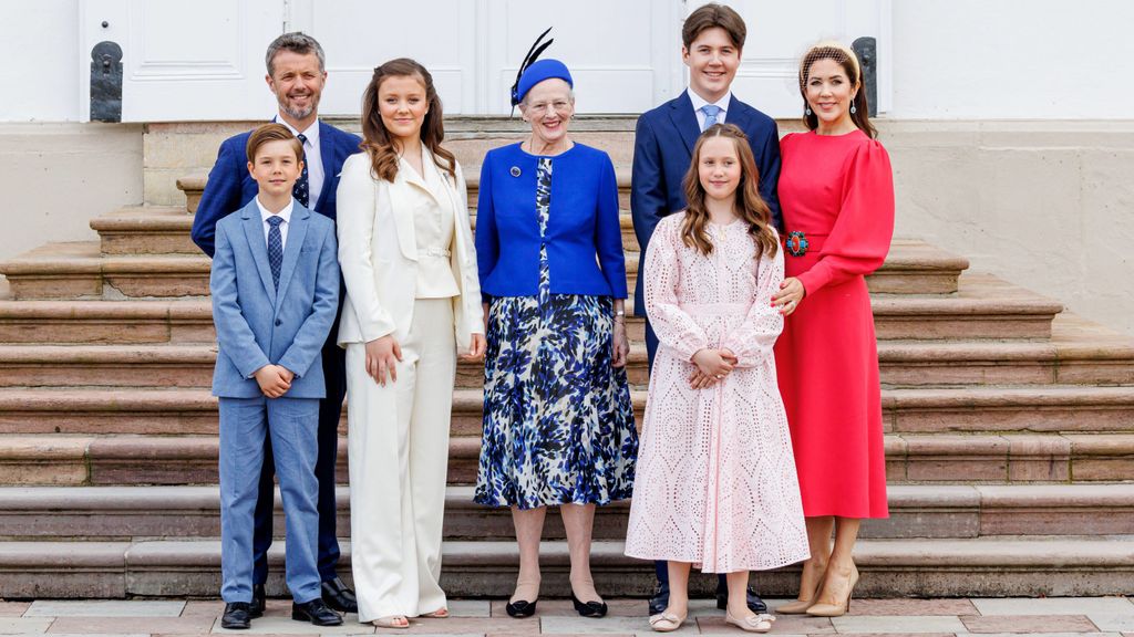 La familia real danesa ejerce de anfitriona de los reyes Felipe y Letizia
