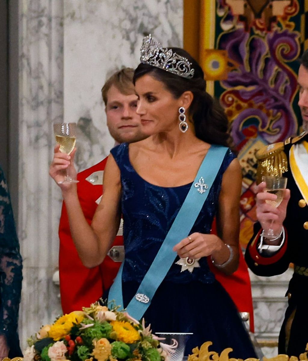 La reina Letizia, en su viaje a Dinamarca