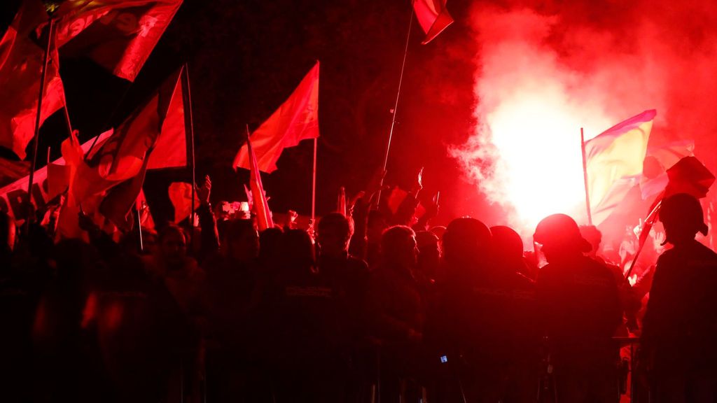 Protestas contra la amnistía en Madrid