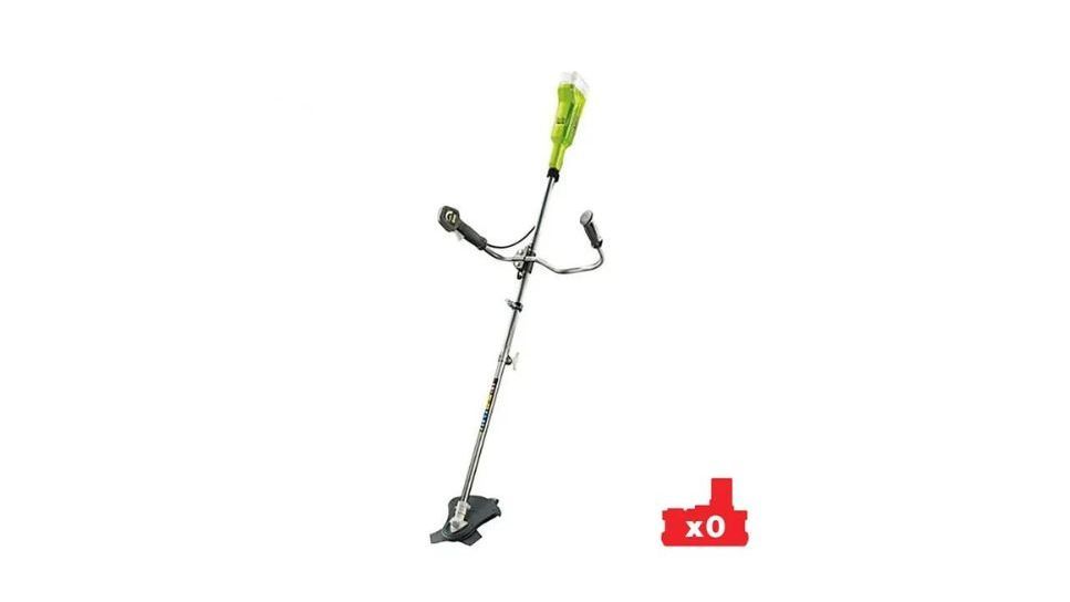 Desbrozadora de batería de la marca Ryobi