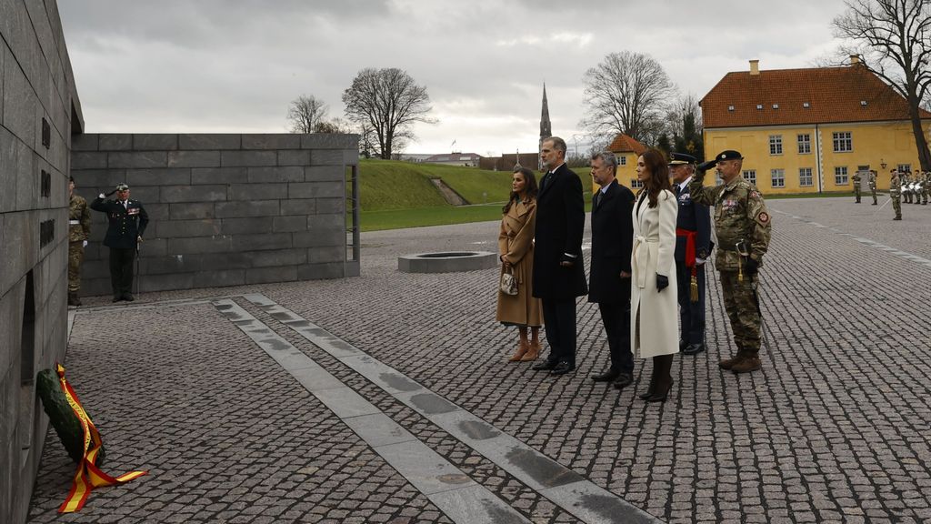 El homenaje a los soldados caídos