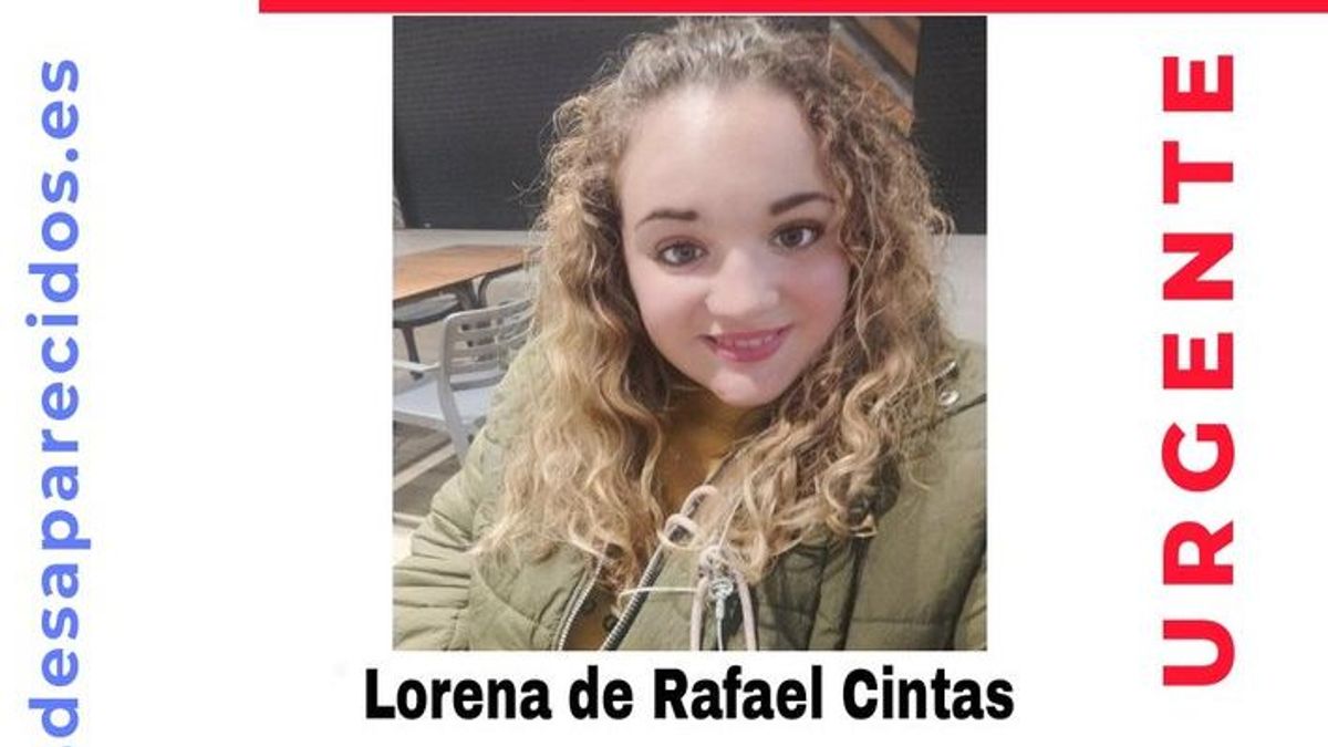 Lorena de Rafael Cintas, de 28 años, desaparecida desde el 26 de octubre en Arévalo, Ávila