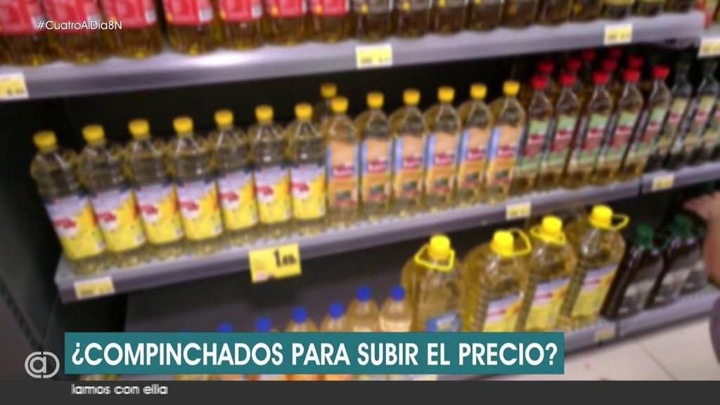 ¿Cártel del aceite?: Ocho grandes cadenas de supermercados lo venden al mismo precio