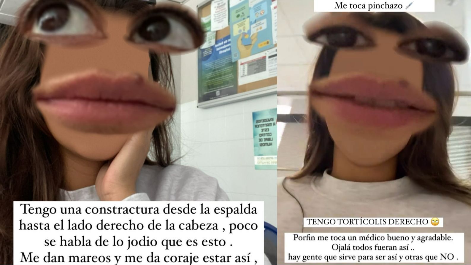 Aguasantas en el hospital