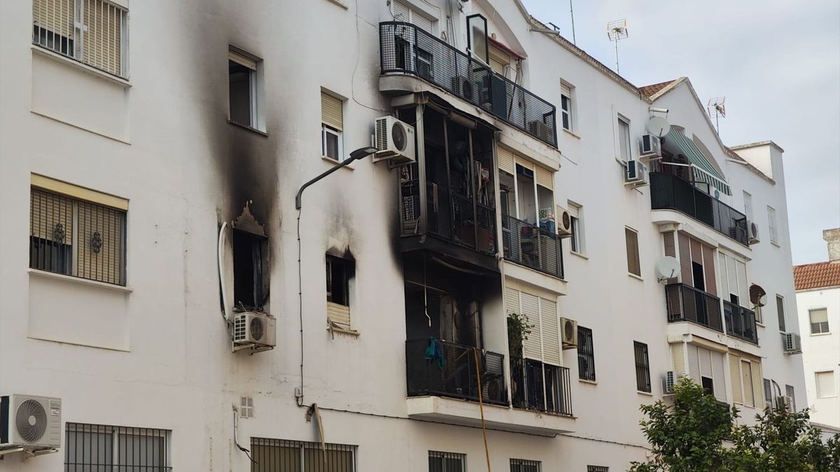 Dos jóvenes, de 17 y 20 años, mueren en el incendio de Los Palacios (Sevilla)