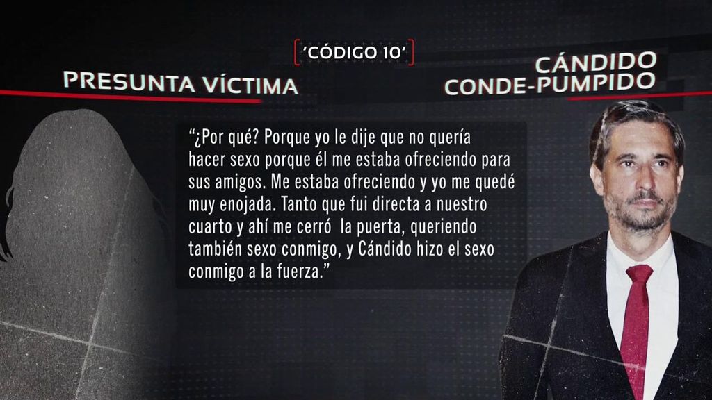 Hablamos con la presunta víctima de agresión sexual por Conde-Pumpido Varela: “Practicó sexo conmigo a la fuerza”
