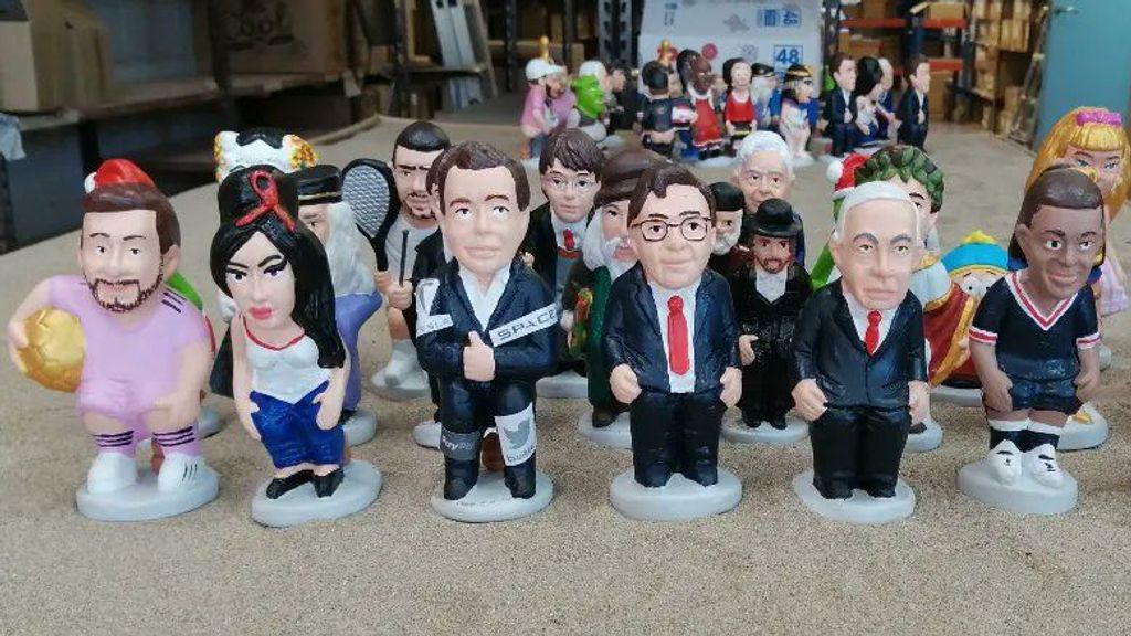 Imágenes de los nuevos 'caganers' de este año