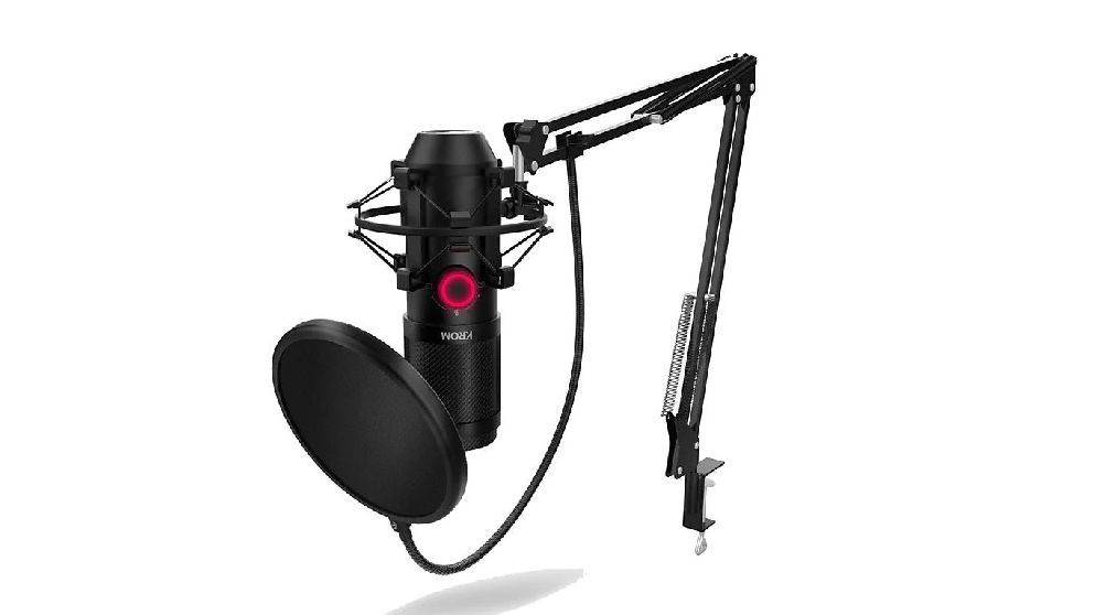 Kit de micrófono para streaming Krom Kapsule