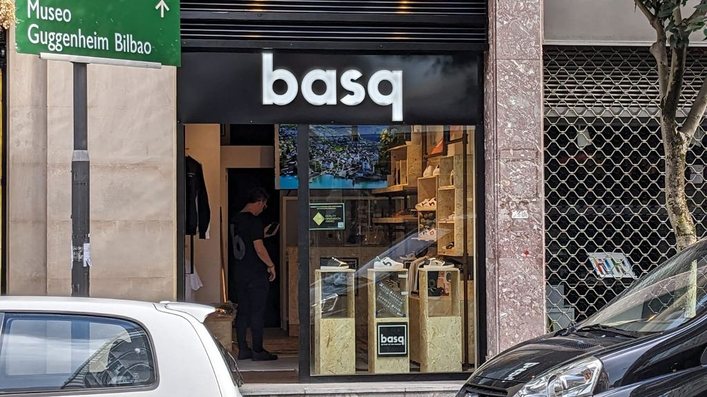 La nueva tienda de Basq en la calle Iparraguirre, Bilbao