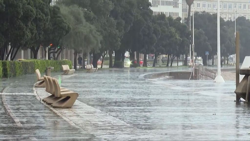 Un nuevo frente atlántico trae un descenso en las temperaturas y precipitaciones