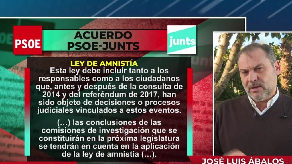 José Luis Ábalos se pronuncia sobre el pacto de investidura de Sánchez