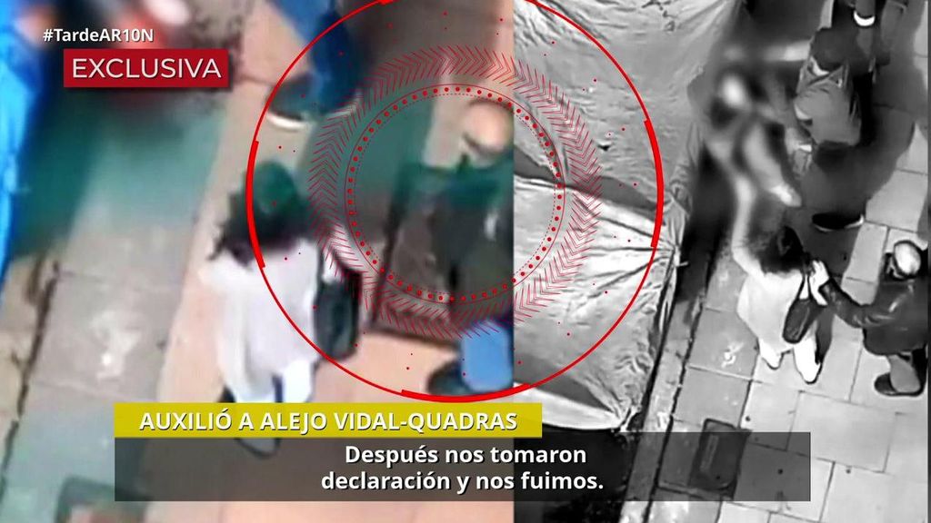 Habla una de las personas que auxilió a Alejo Vidal-Quadras: "Iba con mi hija y vio correr a un chico con la pistola en la mano"