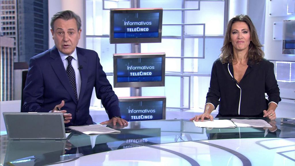 Con José Ribagorda y Ángeles Blanco Informativos Telecinco 2023 Mediodía 11/11/2023