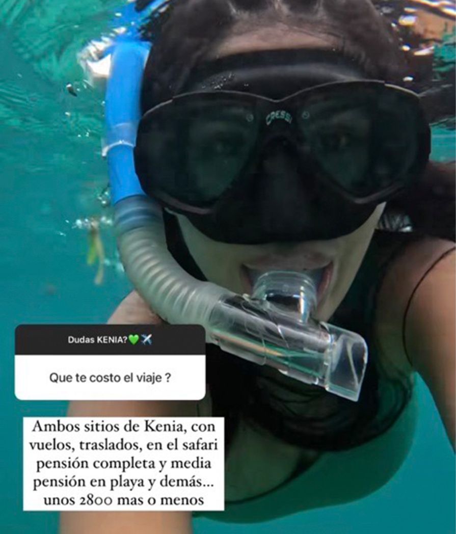 Isa Pantoja, sobre el precio de su viaje a Kenia