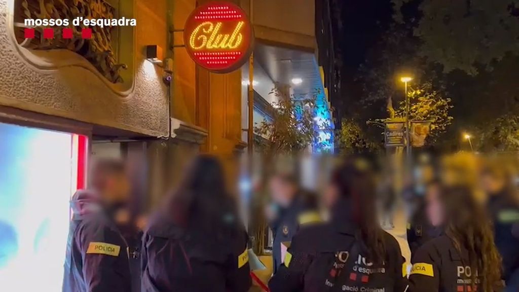 Cinco detenidos por drogar y estafar a clientes en dos prostíbulos en Barcelona