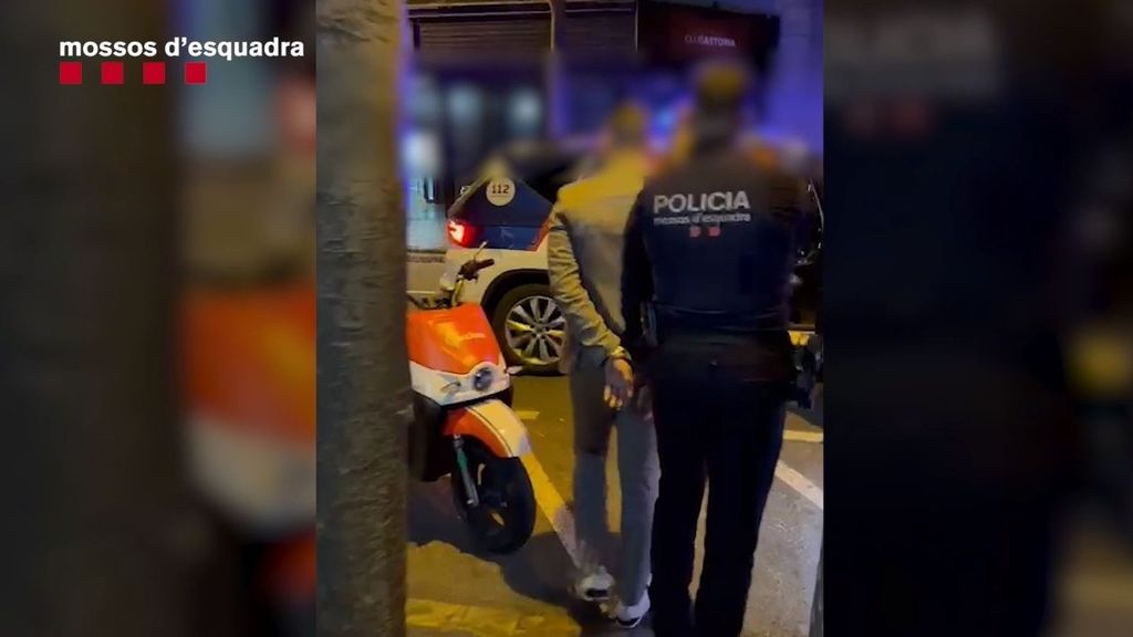 Uno de los detenidos en un prostíbulo de Barcelona