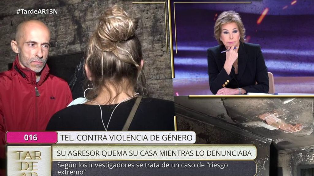 El mensaje de Ana Rosa Quintana tras escuchar a la mujer cuya pareja le ha quemado la casa:  “No aguanten ni media, no se les pasa"