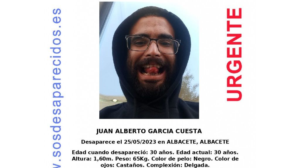 Juan Francisco, el albaceteño que viajó a Estocolmo para buscar a su hijo desaparecido: "Iría al fin del mundo si hace falta"