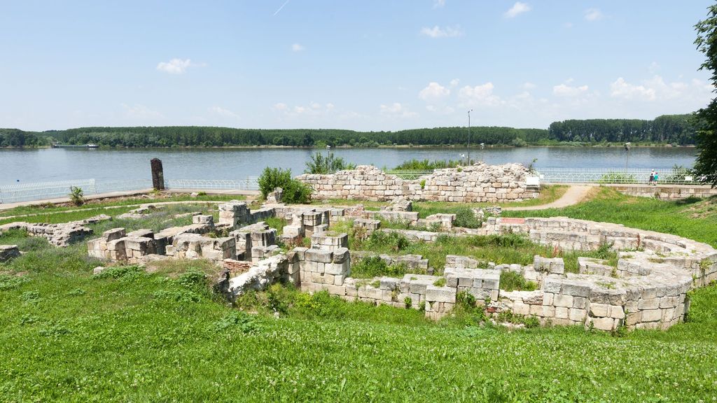 Las ruinas romanas de Durostorum en Bulgaria