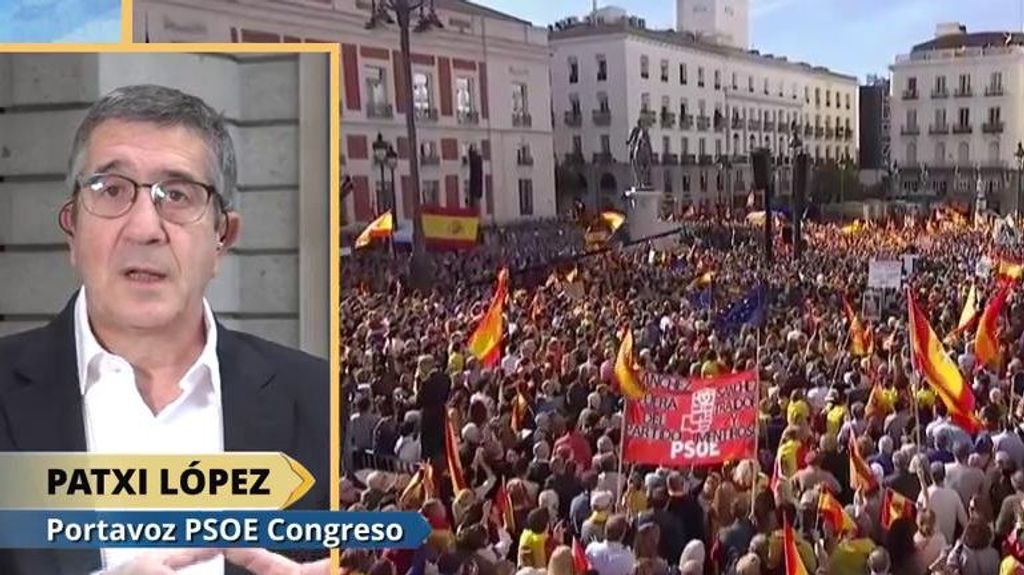 Patxi López, portavoz del PSOE: "Este Gobierno ni rompe España ni es un peligro para la democracia"