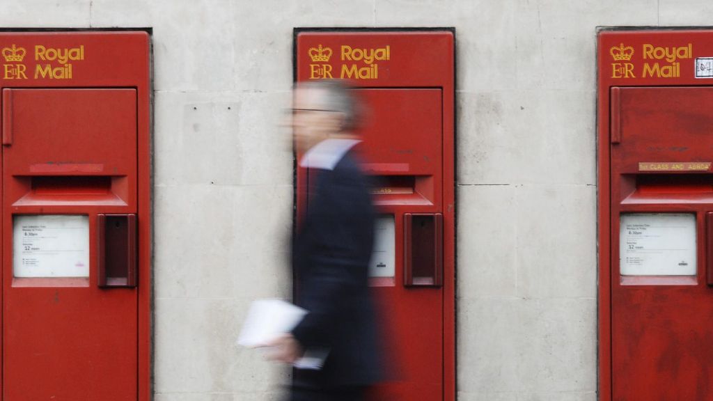 Royal Mail, servicio internacional de correos británico