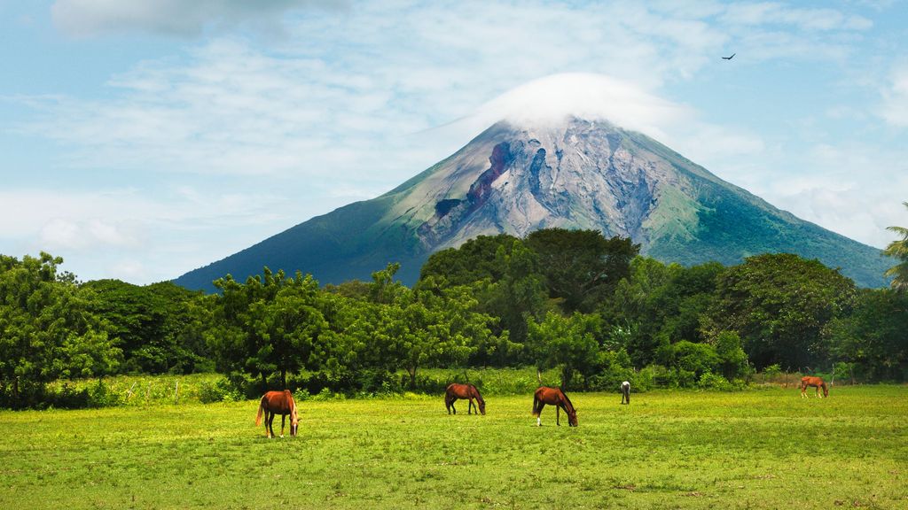 Volcán de Concepción, en Nicaragua