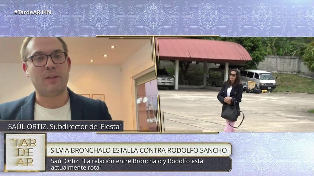 Rodolfo Sancho y Silvia Bronchalo han tenido "una fuerte discusión", según Sául Ortiz