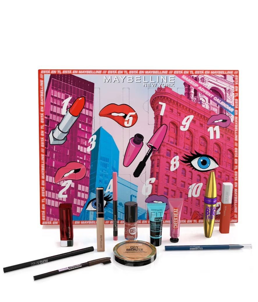 Calendario de Adviento Maybelline