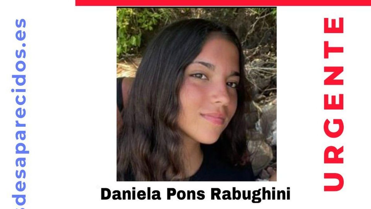 Daniela Pons Rabughini, una menor de 16 años desaparecida desde el 7 de noviembre en Valdemoro