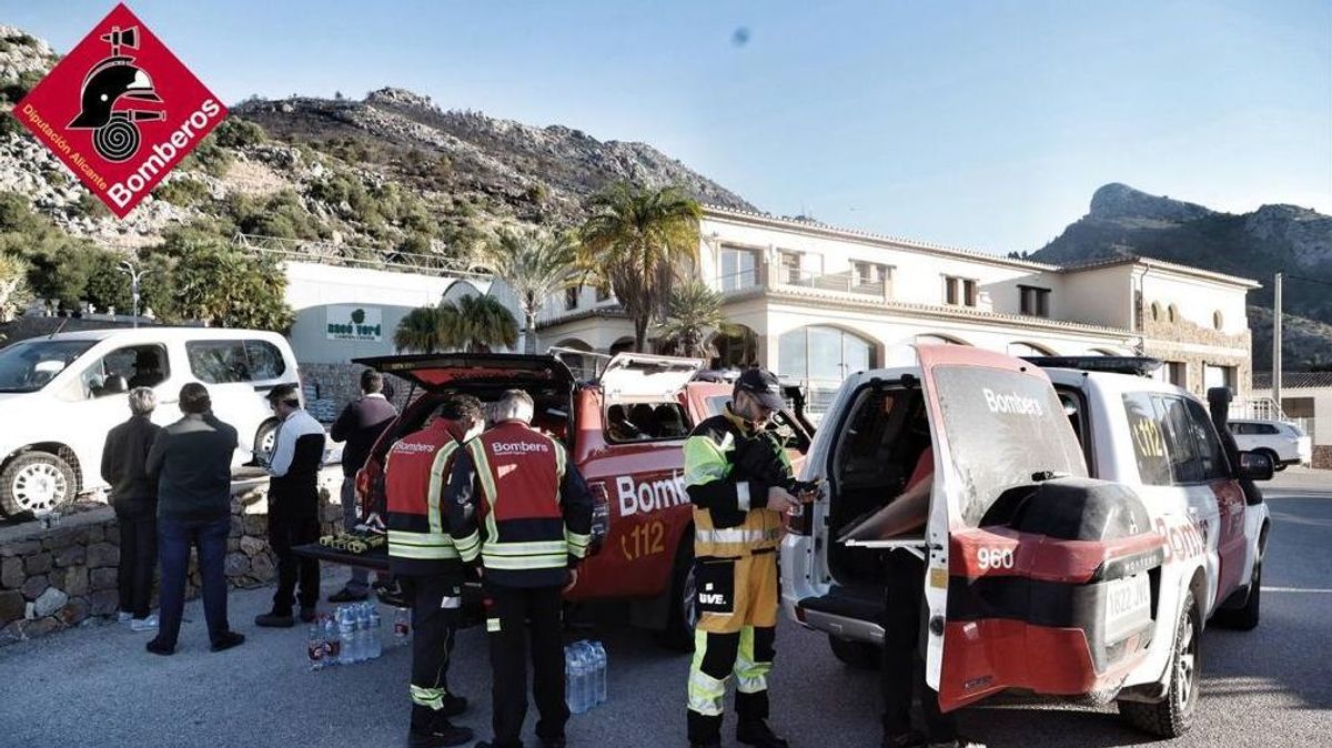 Bomberos incendio