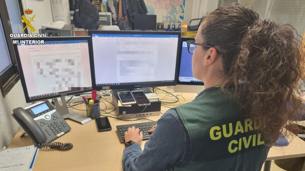 Guardia Civil de delitos informáticos