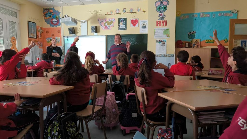 Niños escuela infantil