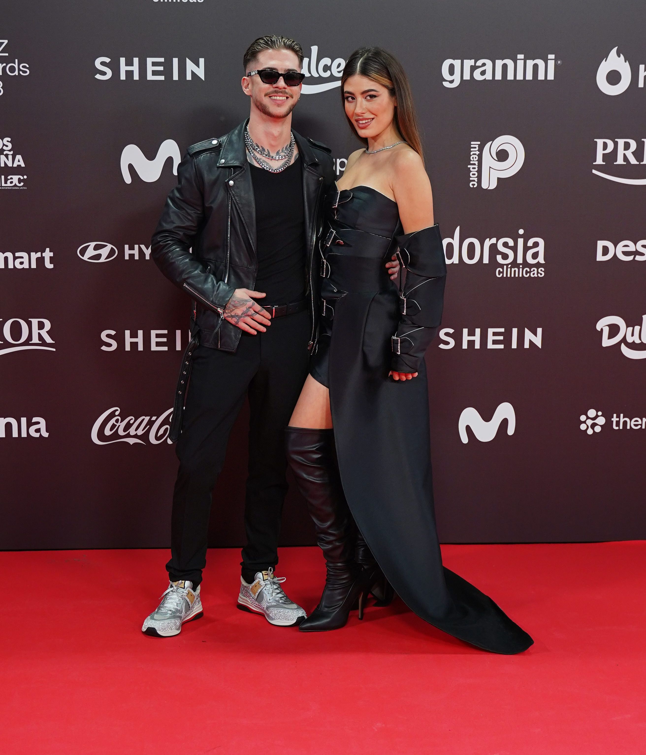 Sara Fructuoso y Natos, en la alfombra roja de los GenZ Awards 2023