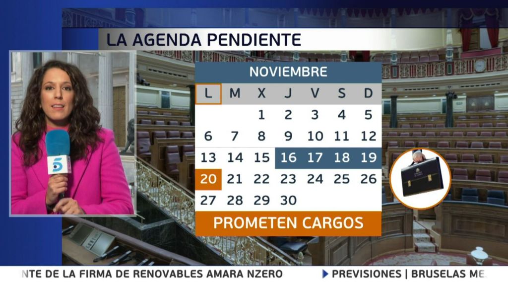 La agenda de Pedro Sánchez una vez investido presidente del Gobierno