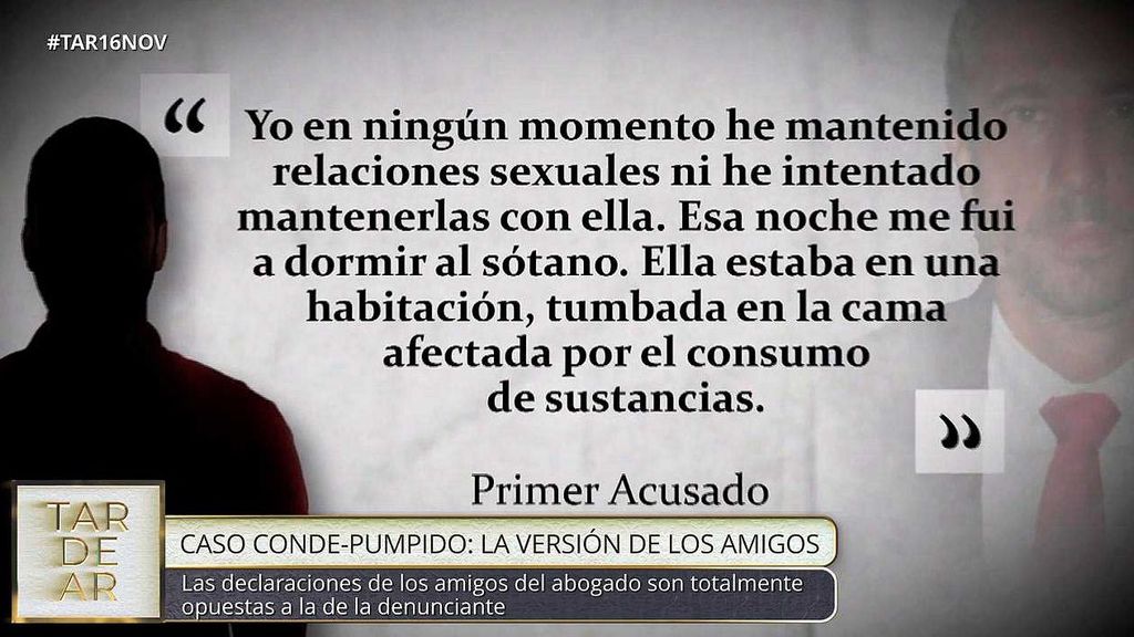 Lo que declararon los amigos de Cándido Conde-Pumpido también acusados en el caso: "Ella dijo 'Voy a llamar a Lara, la ex de Cándido, para que se entere todo el mundo”