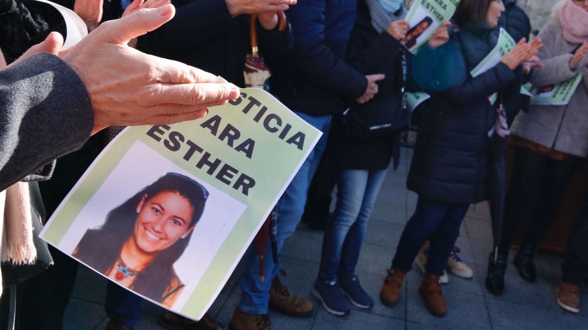Manifestación en Valladolid exigiendo justicia en el caso del asesinato de Esther López