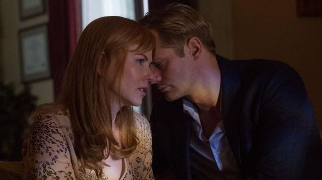 Nicole Kidman y Alexander Skarsgård en 'Big Little Lies'