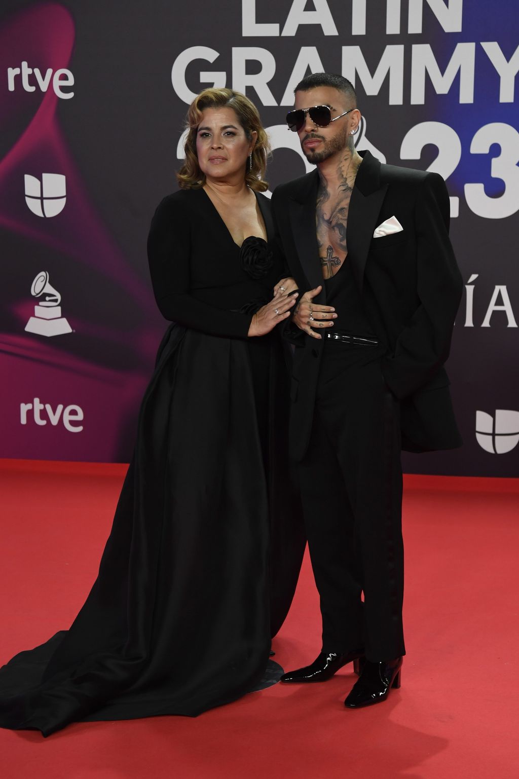 Rauw Alejandro y su madre, María Nelly Ruiz