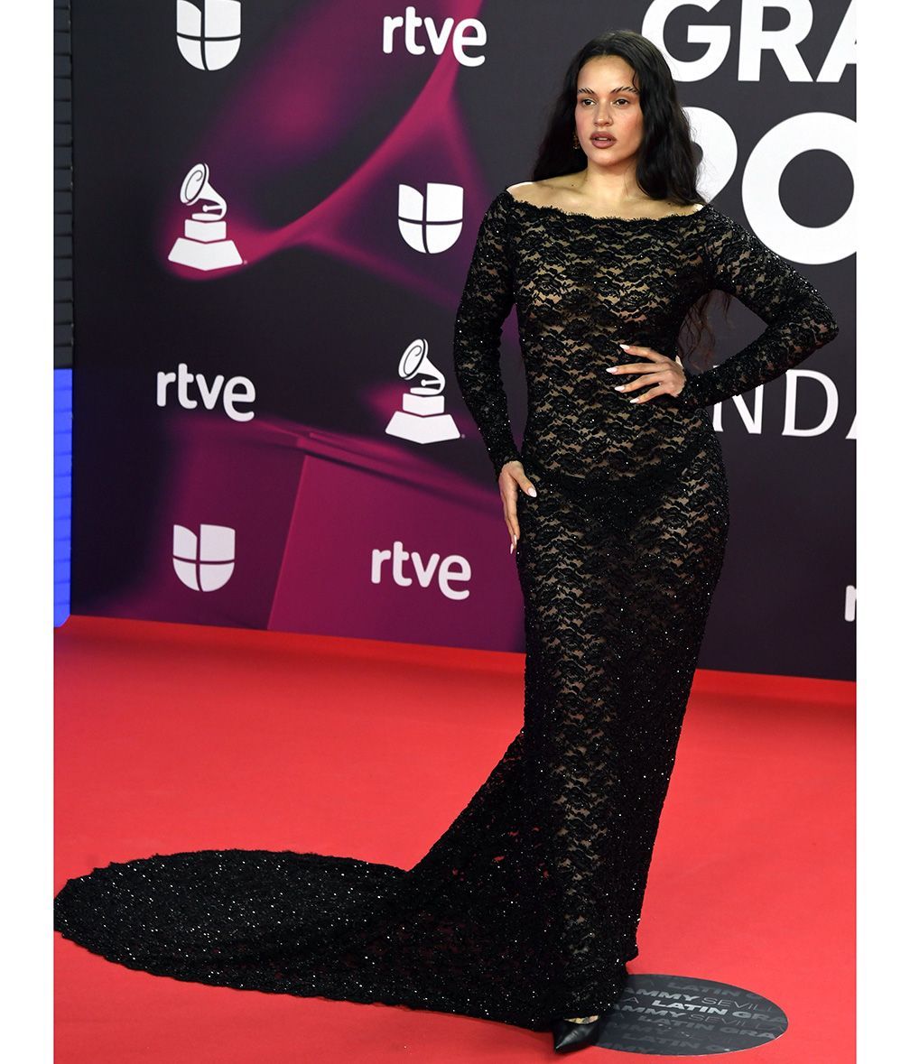 Rosalia  at photocall for Grammy Latinos awards 2023 in Sevilla on Thursday, 16 November 2023.