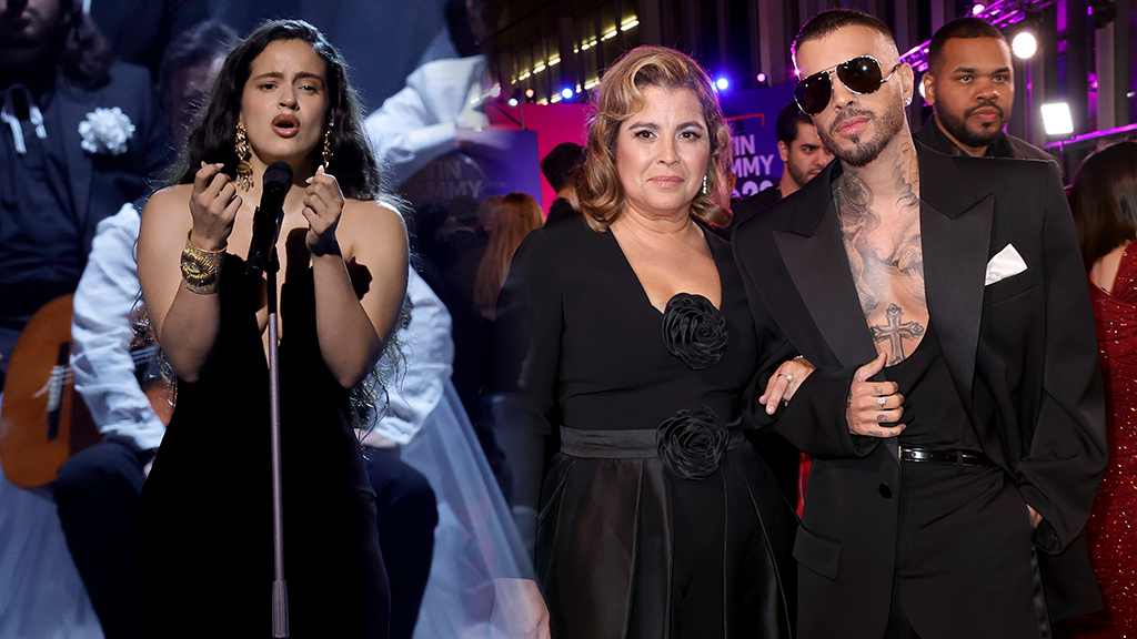 Así ha sido el reencuentro de Rosalía y Rauw Alejandro en los Grammy Latinos 2023