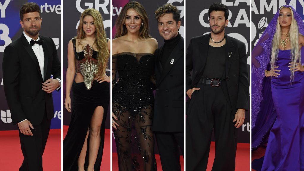 Todos los looks de la alfombra roja de los Grammy Latinos 2023, en vídeo