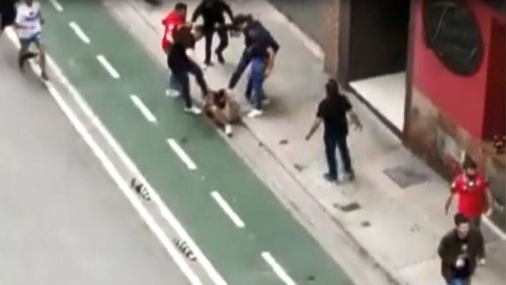 Veinte ultras detenidos medio año después de dejar en coma a un aficionado en el partido Numancia-Cornellá