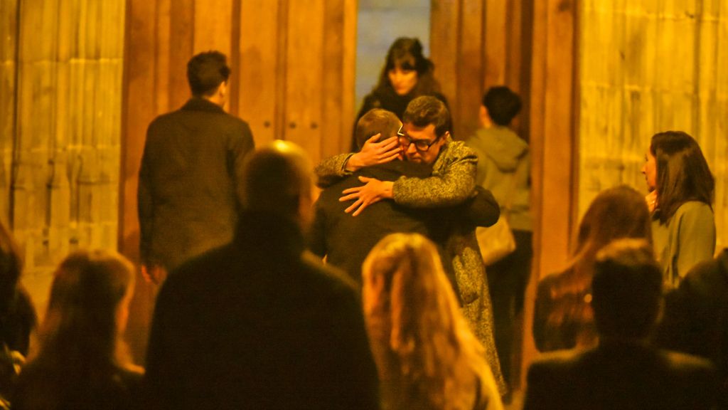 Funeral en Zarautz, Gupúzcoa, por  Iban Illarramendi