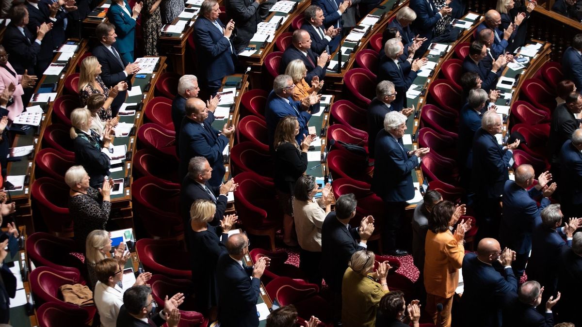 Imagen de archivo del Senado en Francia