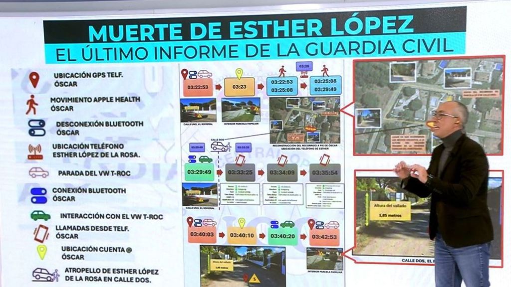 El informe policial del crimen de Esther López: completo y todos los detalles
