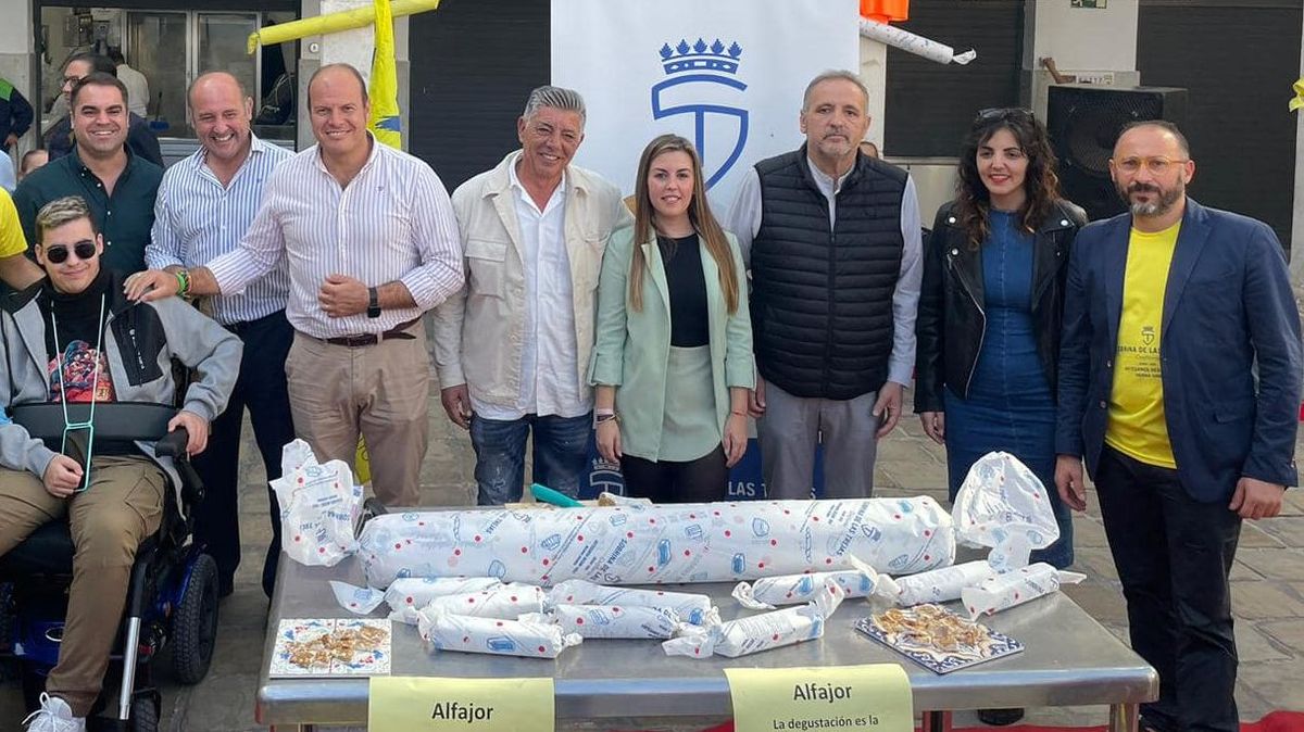 Alfajor más grande del mundo elaborado en Medina Sidonia (Cádiz)