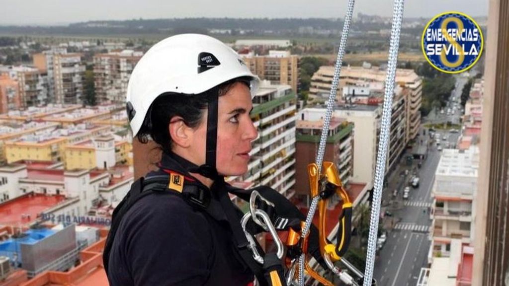 Diana Madrazo Álamo, del Cuerpo de Bomberos del Ayuntamiento de Sevilla, una de las cinco bomberas rescatadas en República Dominicana