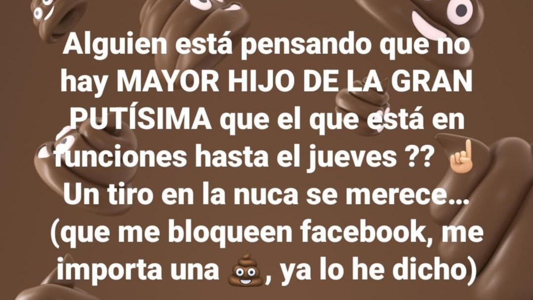El PP expulsará a una edil de Segovia que dijo que Pedro Sánchez se merecía un "tiro en la nuca"