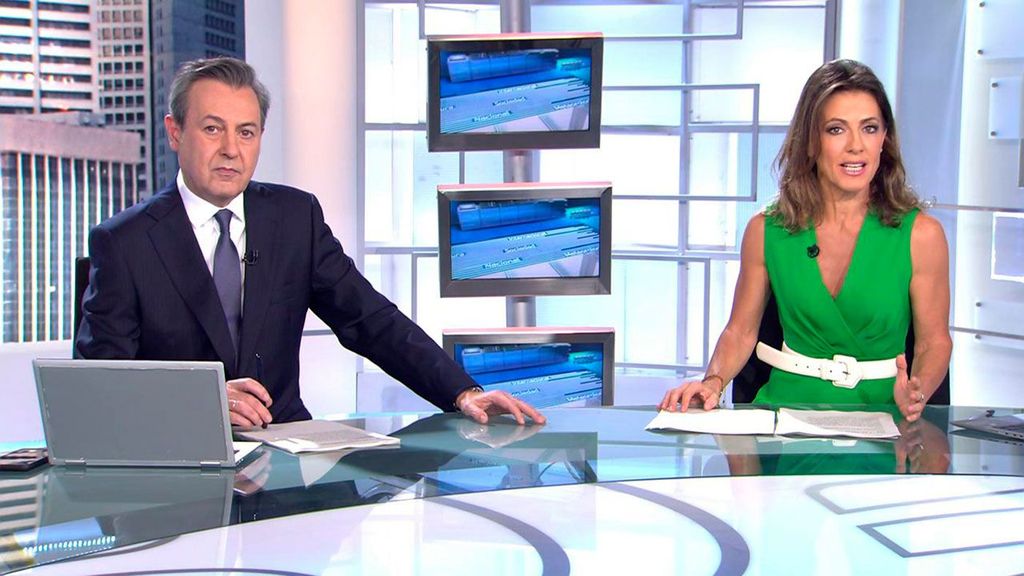 Con José Ribagorda y Ángeles Blanco Informativos Telecinco 2023 Mediodía 19/11/2023